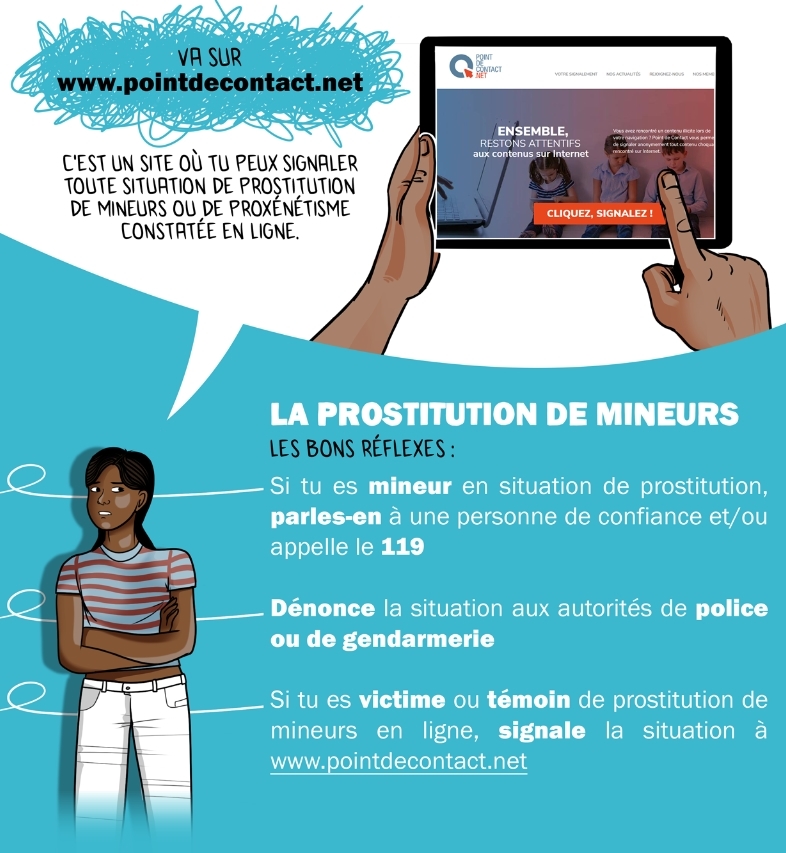 prevention mineur prostitution