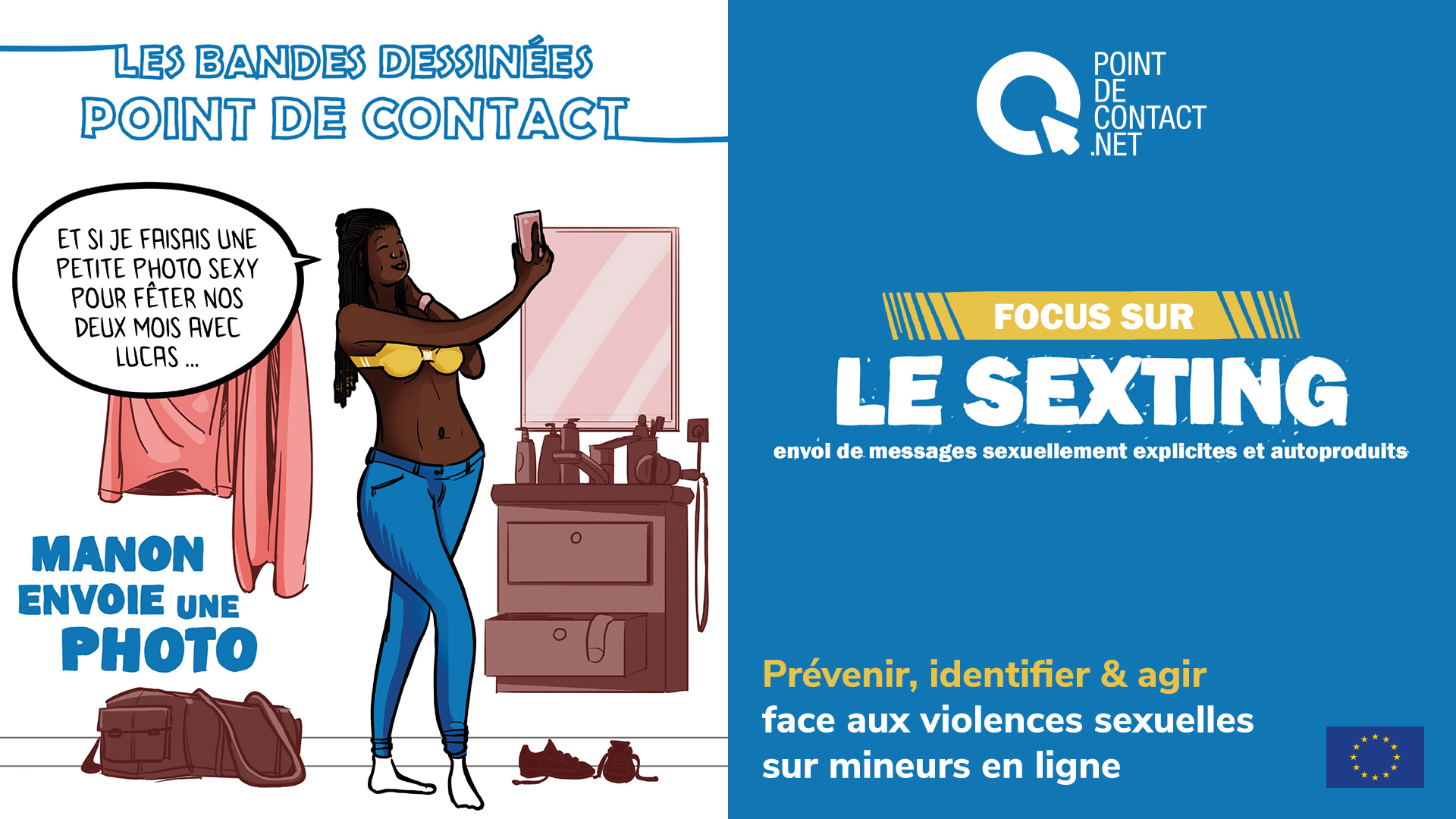 sexting mineur bande dessinee prevention